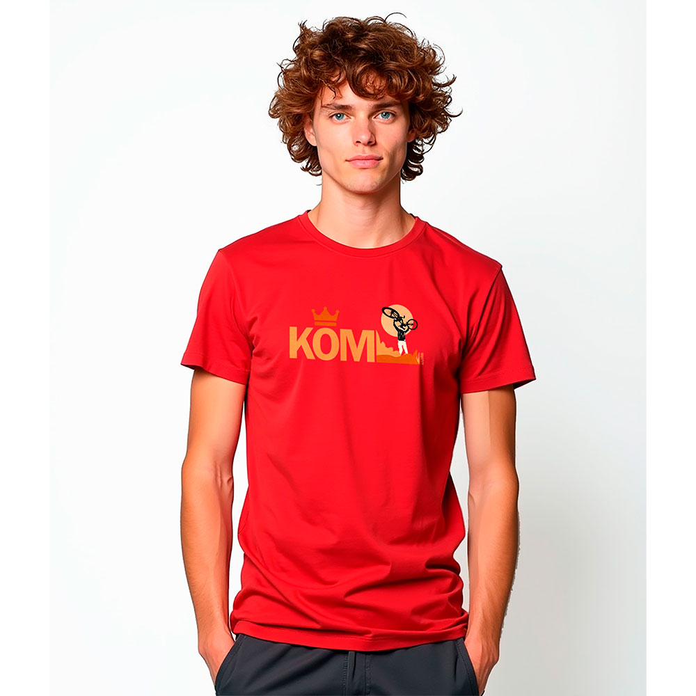 Bild von Kruskis Kom Short Sleeve T-shirt Rot 3XL Mann