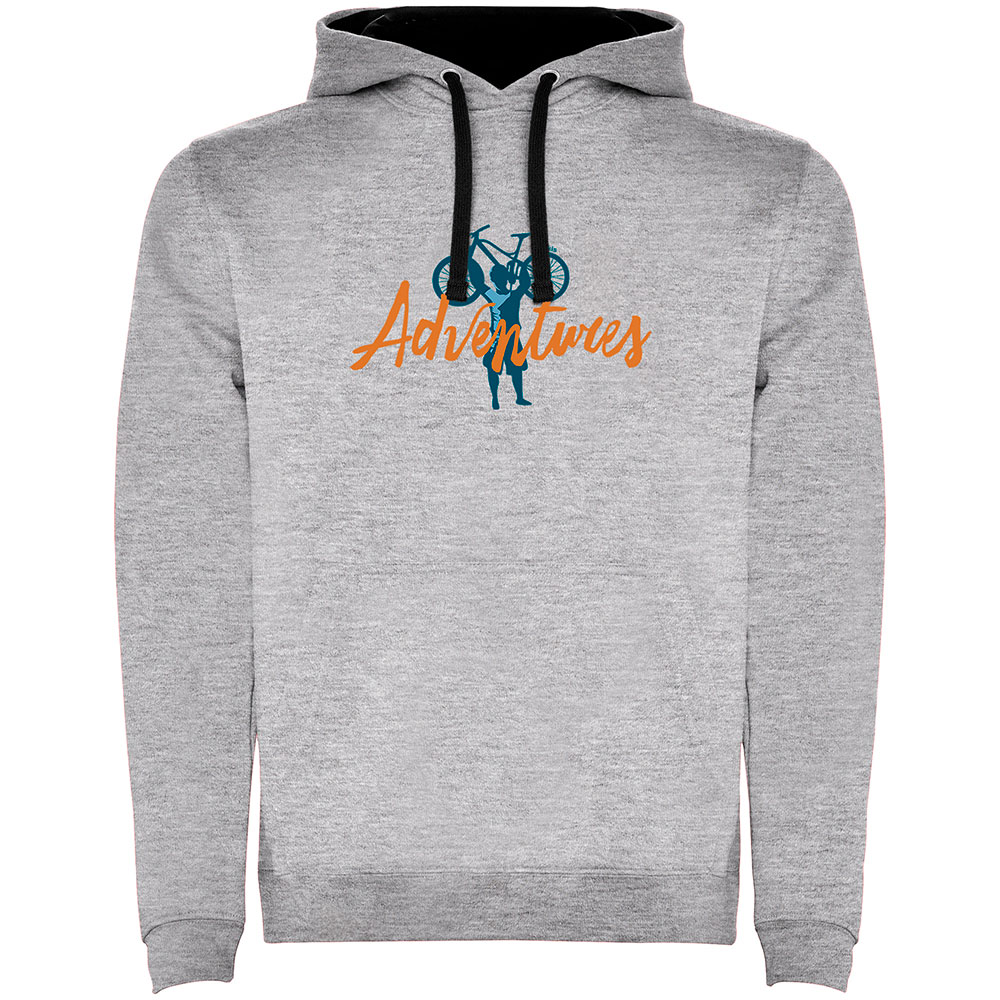 Bild von Kruskis Adventures Two-colour Hoodie Grau S Mann