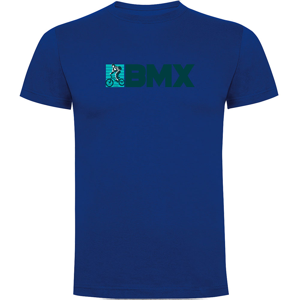 Bild von Kruskis Hoodie Short Sleeve T-shirt Blau M Mann