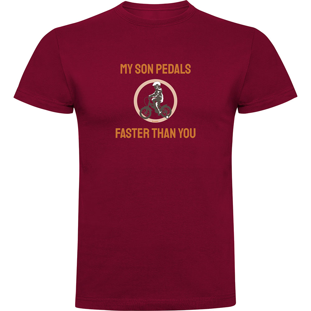Bild von Kruskis Faster Than You Short Sleeve T-shirt Rot M Mann