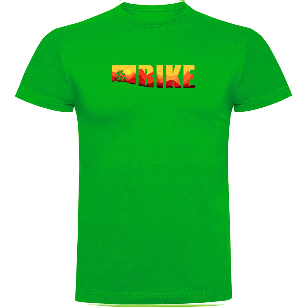 Bild von Kruskis Sunset Short Sleeve T-shirt Grün L Mann