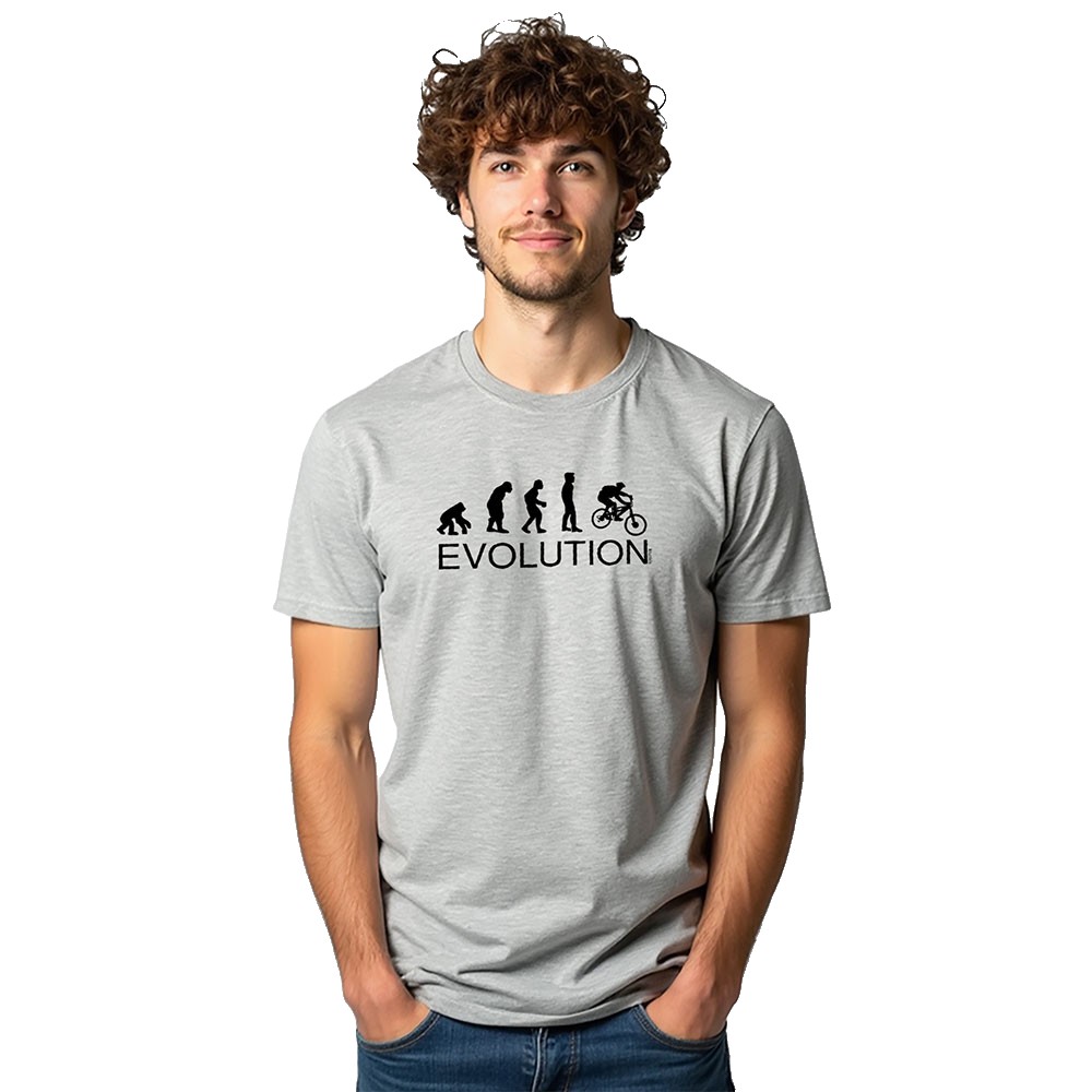 Bild von Kruskis Evolution Mtb Short Sleeve T-shirt Grau 3XL Mann
