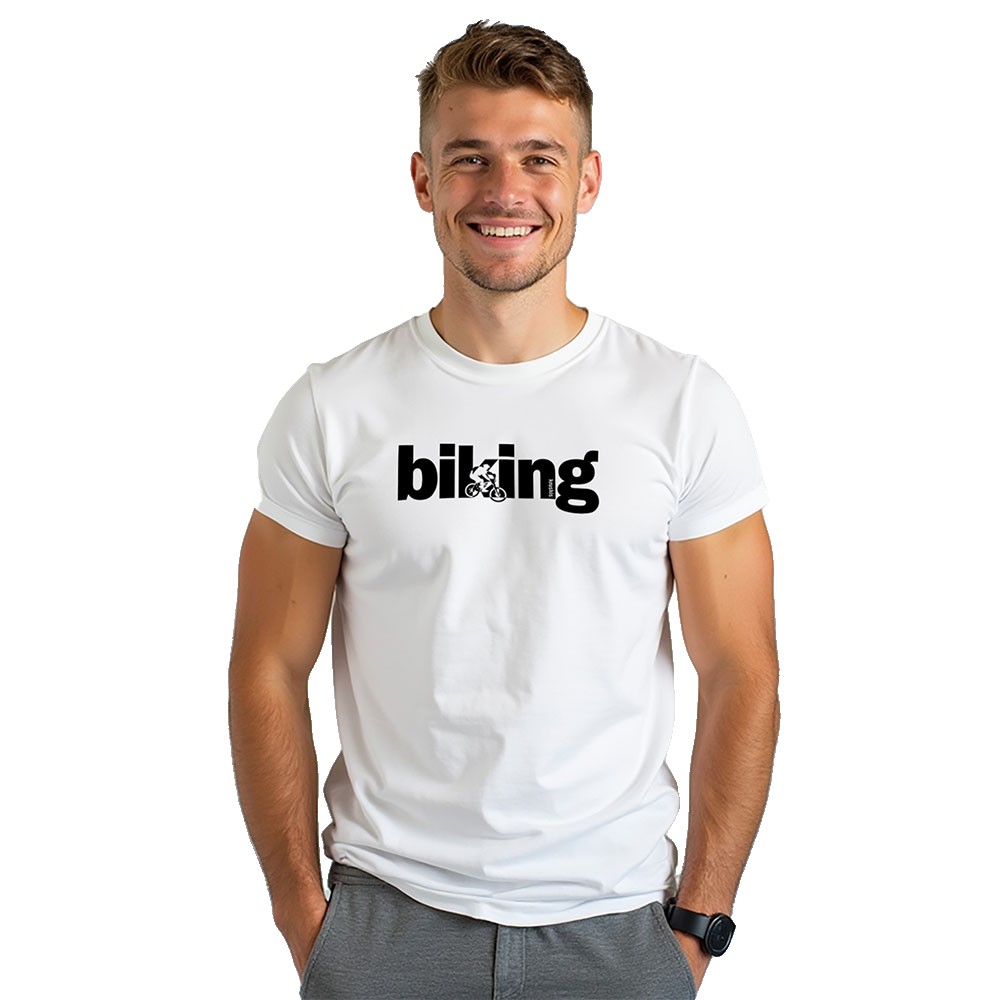 Bild von Kruskis Word Biking Mtb Short Sleeve T-shirt Weiß 2XL Mann