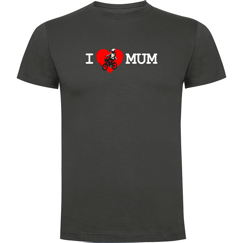 Bild von Kruskis I Love Mum Short Sleeve T-shirt Grau 3XL Mann