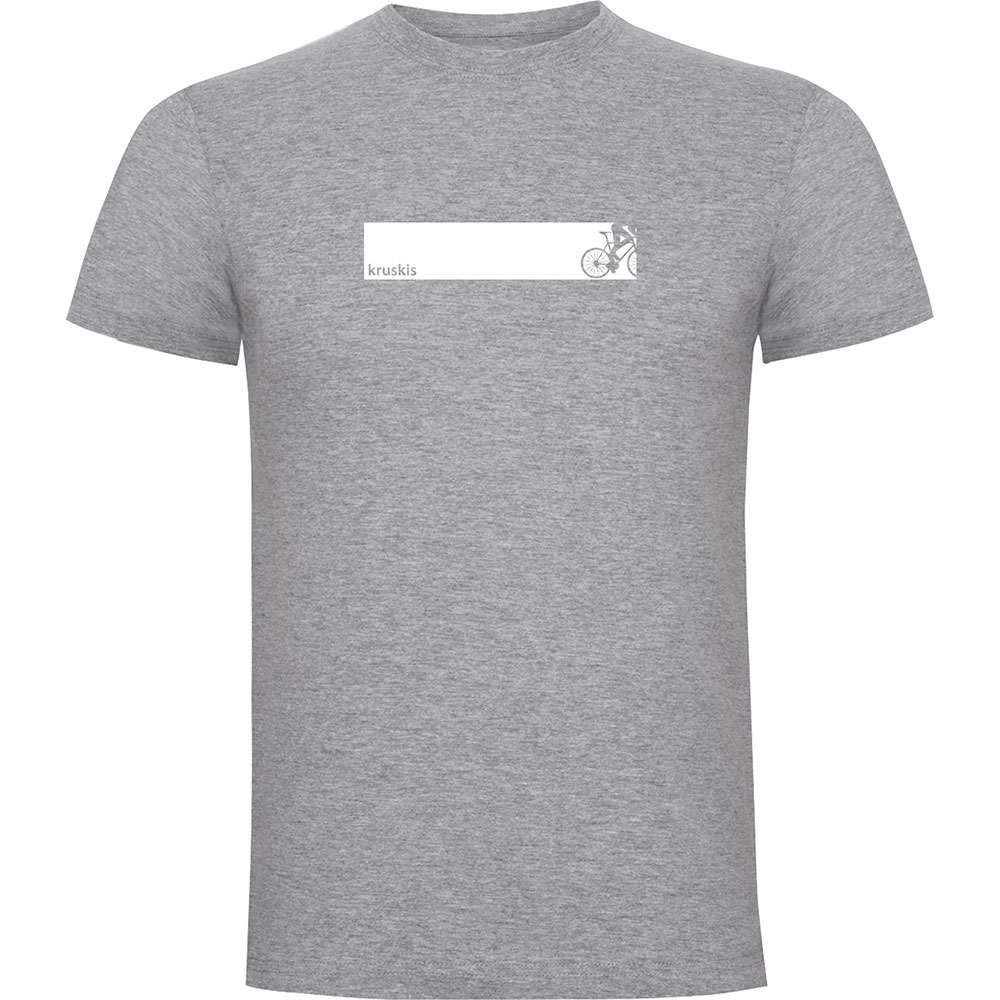 Bild von Kruskis Frame Bike Short Sleeve T-shirt Grau S Mann