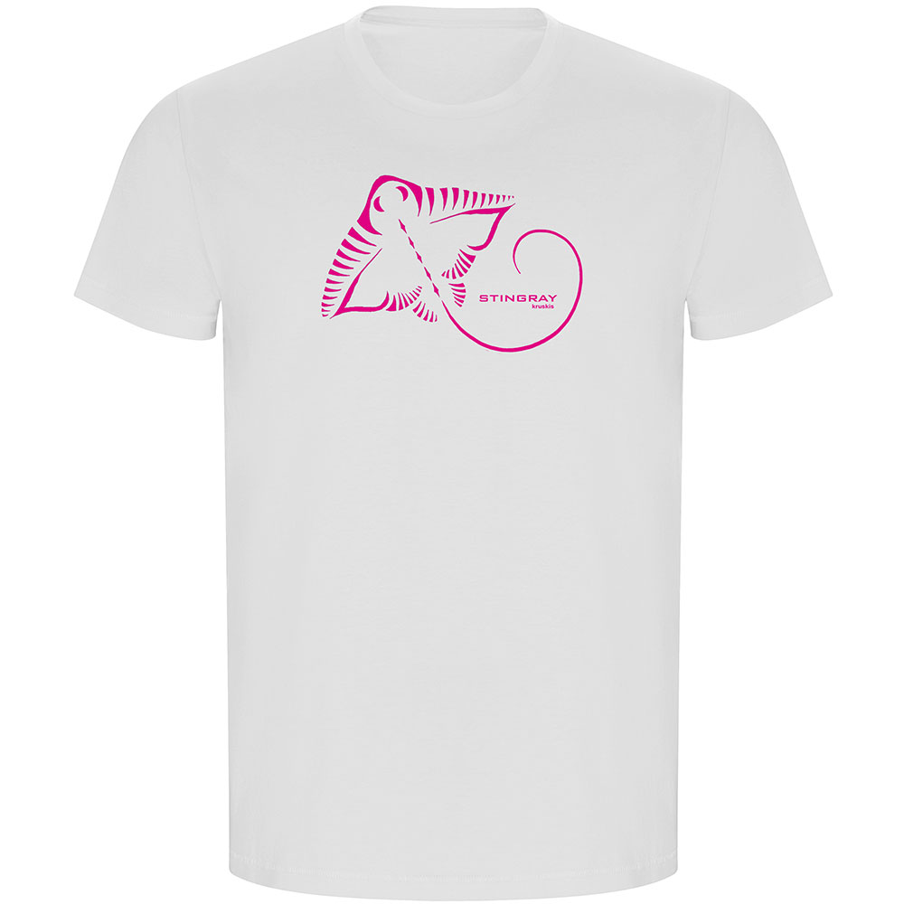 Bild von Kruskis Stingray Eco Short Sleeve T-shirt Weiß XL Mann