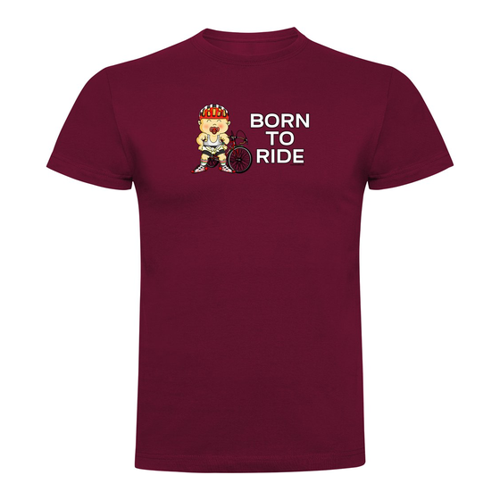 Bild von Kruskis Born To Ride Kurzarm-T-Shirt - Ein stilvolles Basic für jeden Anlass