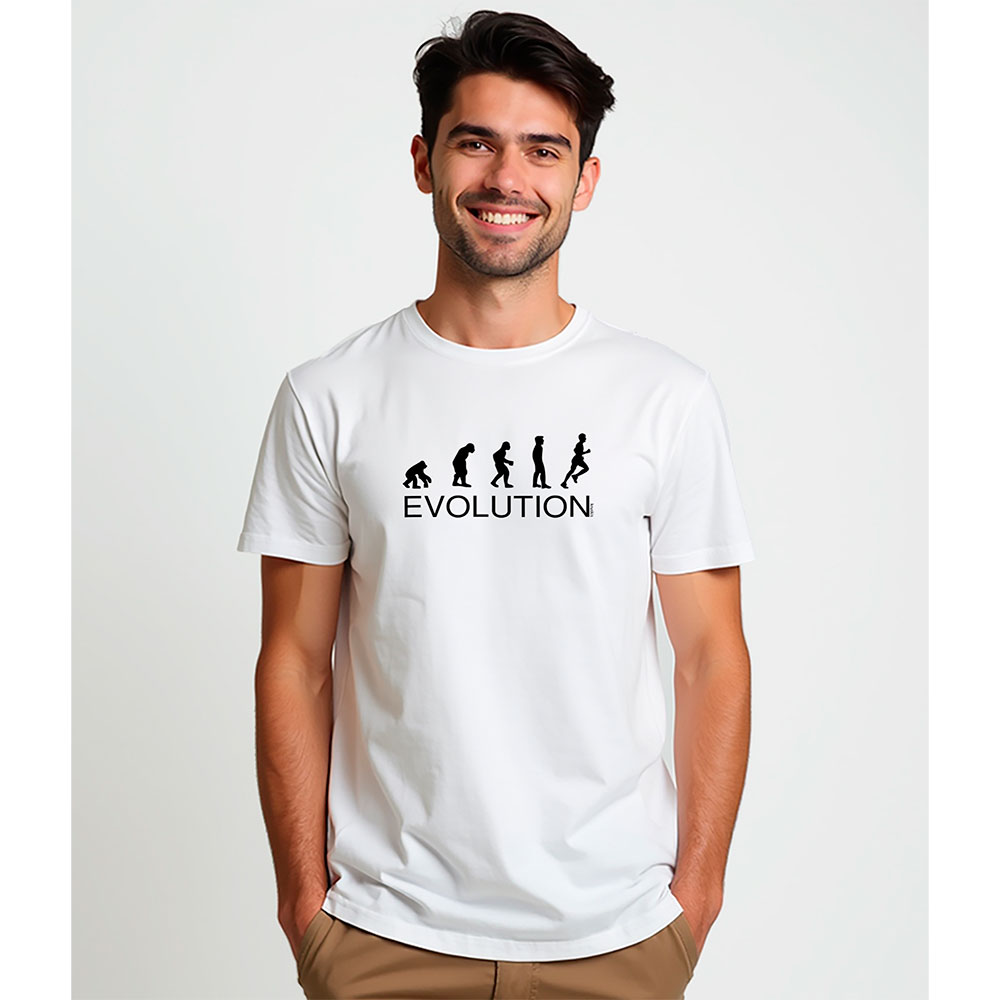 Bild von Kruskis Evolution Running Eco Short Sleeve T-shirt Weiß L Mann