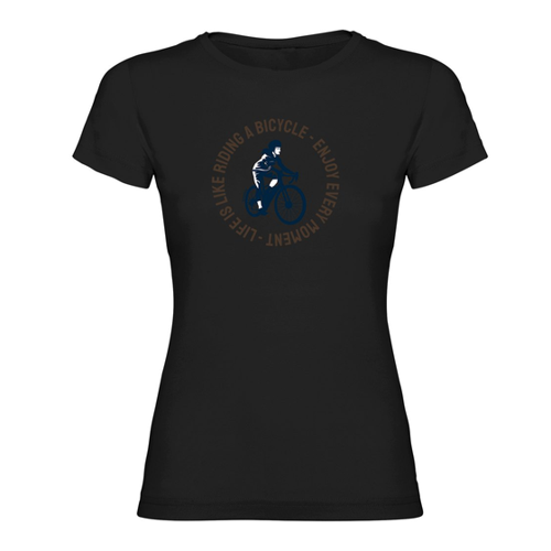 Bild von Kruskis Life Is Like Riding Kurzarm-T-Shirt
