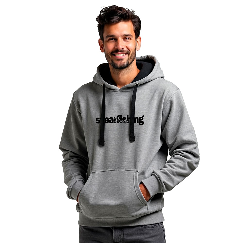 Bild von Kruskis Word Spearfishing Two-colour Hoodie Grau 2XL Mann
