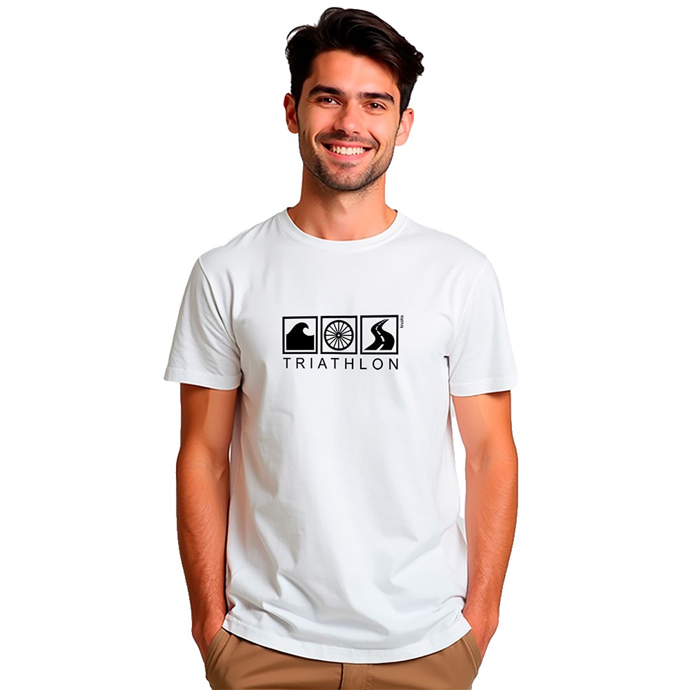 Bild von Kruskis Triathlon Eco Short Sleeve T-shirt Weiß L Mann