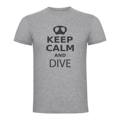 Bild von Kruskis Keep Calm And Dive Kurzarm-T-Shirt