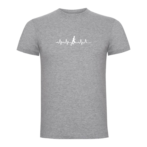 Bild von Kruskis Runner Heartbeat Kurzarm-T-Shirt – Stilvoll und Bequem