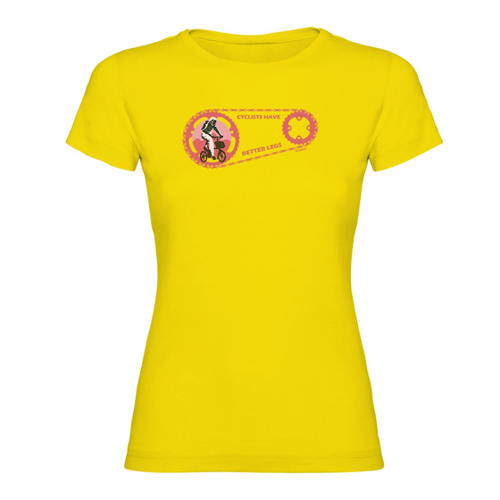 Bild von Kruskis Cyclists Have Better Legs Kurzarm-T-Shirt für Damen