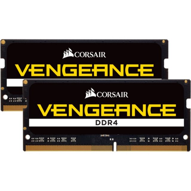 Bild von Corsair Vengeance SODIMM DDR4-3000 - 16GB - CL18 - Dual Channel (2 pcs) - Schwarz