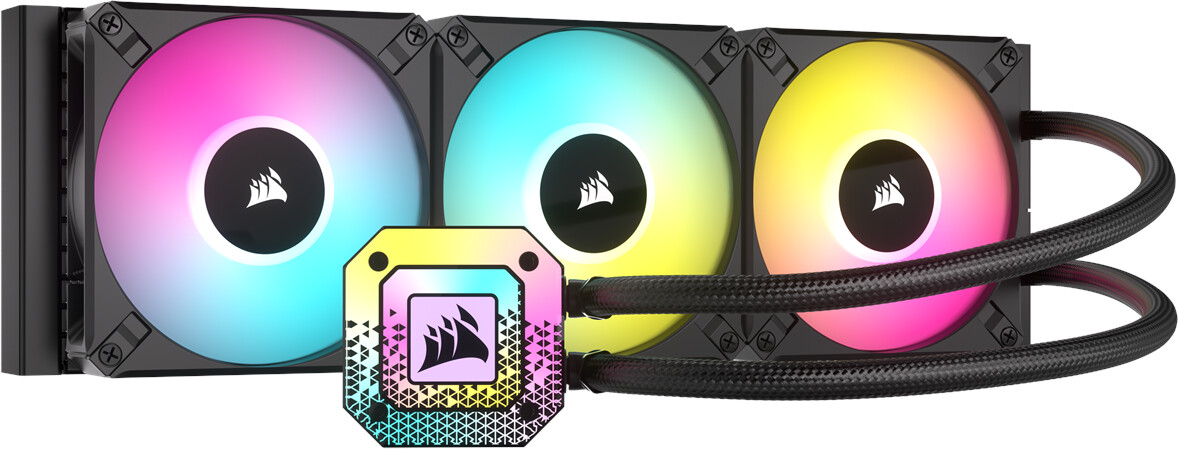 Bild von Corsair iCUE H150i ELITE CAPELLIX XT - White - CPU-Wasserkühlung - Max 34 dBA