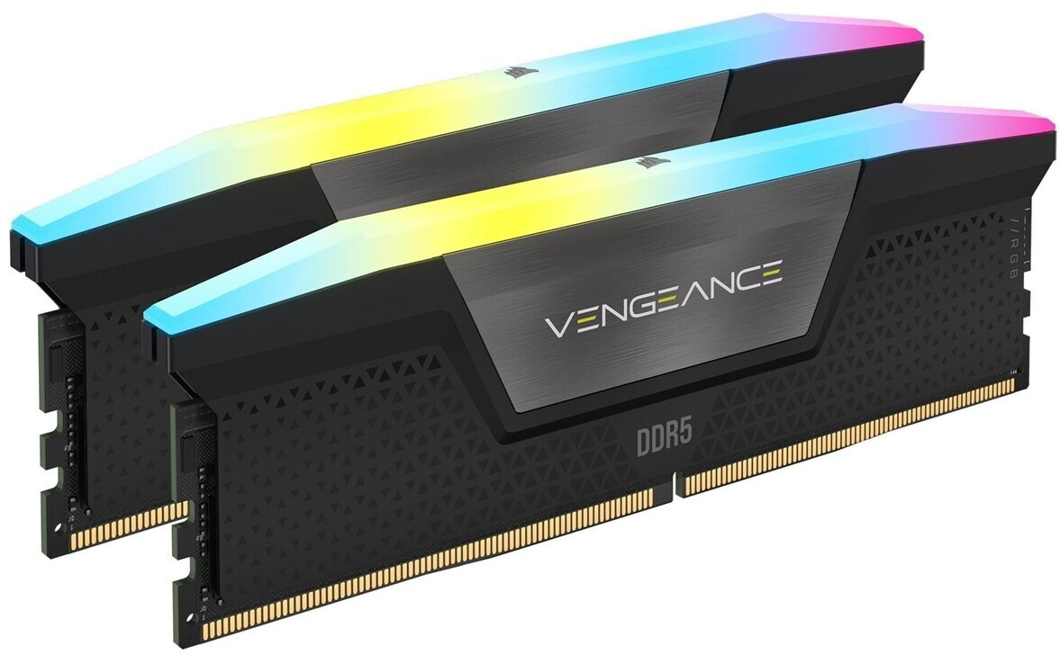Bild von Vengeance RGB DDR5 6000MHz 32GB (2x16GB) White DIMM 288 / 32GB / DDR5 / non-ECC (CMH32GX5M2B6000C40W)