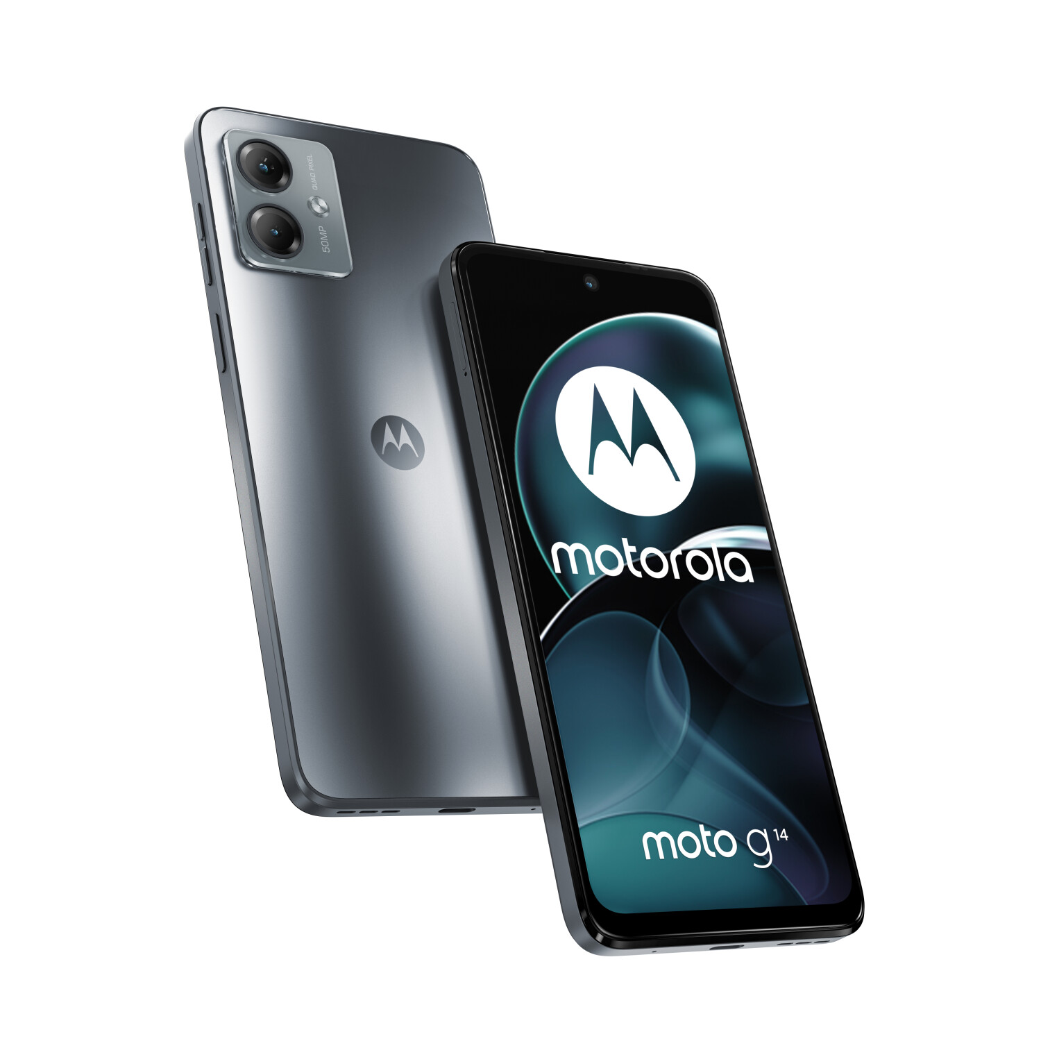 Bild von Motorola Moto G14 (128 GB, Butter Cream, 6.50", Dual SIM, 50 Mpx, 4G), Smartphone, Beige