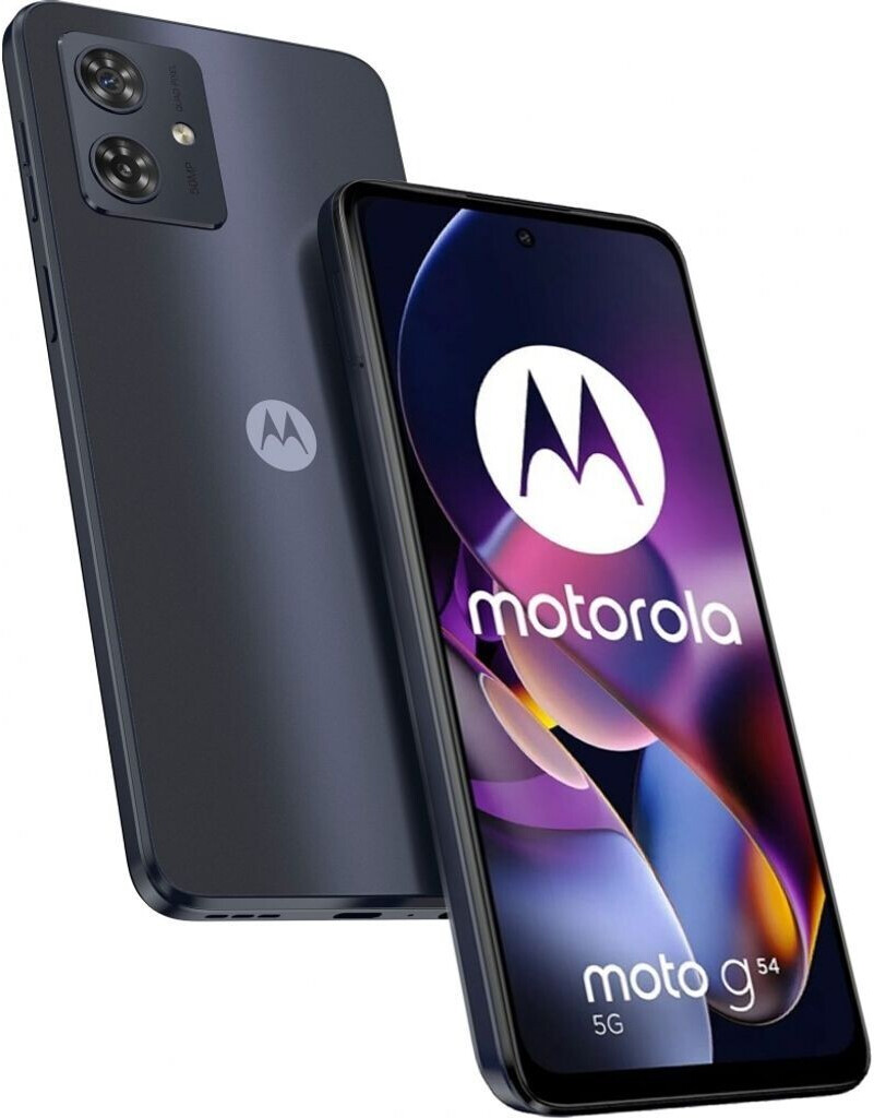 Bild von Motorola Motorola Moto G 54 5G (256 GB, Midnight Blue, 6.50", SIM + eSIM, 50 Mpx, 5G), Smartphone, Blau