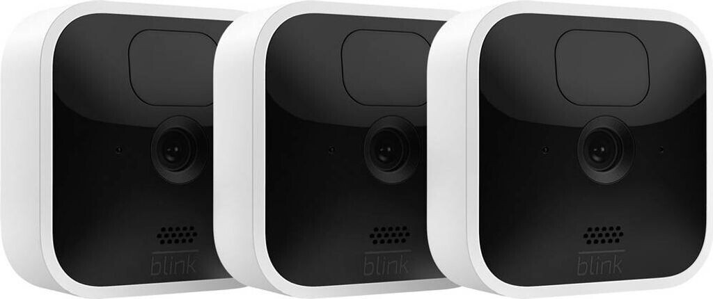 Bild von Blink Indoor 3-Kamera-System Full-HD, W-LAN, Indoor, Nachtsicht, 2-Wege Audio
