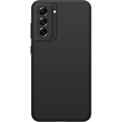 Bild von OtterBox React Series - Hintere Abdeckung für Mobiltelefon - Polyurethan, Polycarbonat - Schwarz - für Samsung Galaxy S21 FE 5G