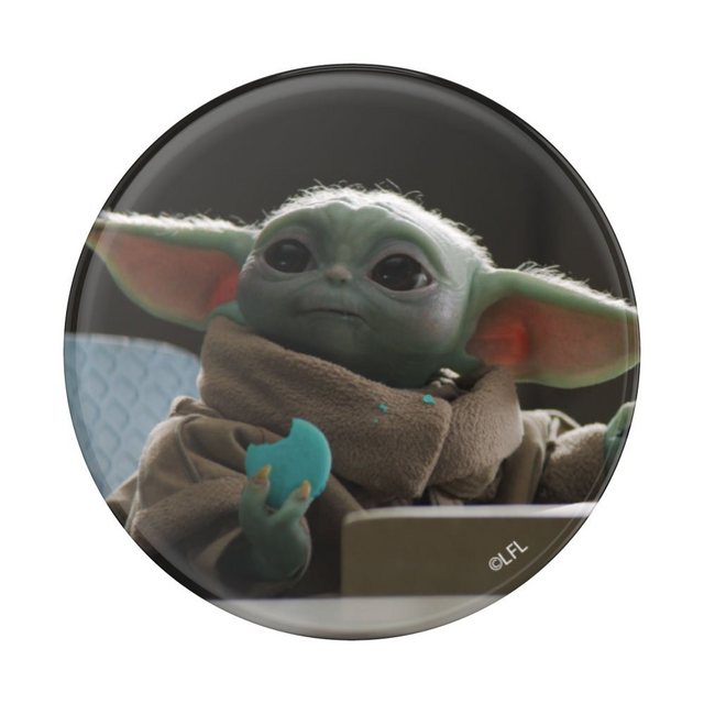 Bild von PopSockets PopGrip Premium The Child Cookie, Smartphone Halterung, Mehrfarbig