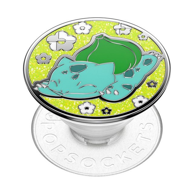Bild von PopSockets PopGrip Premium Enamel Bulbasaur, Smartphone Halterung, Mehrfarbig