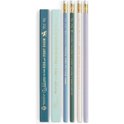 Bild von Designworks, Bleistift, Workplace Shenanigans Pencil Set (6 x)
