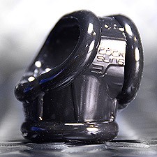 Bild von Cocksling-2: Penis-/Hodenring, schwarz