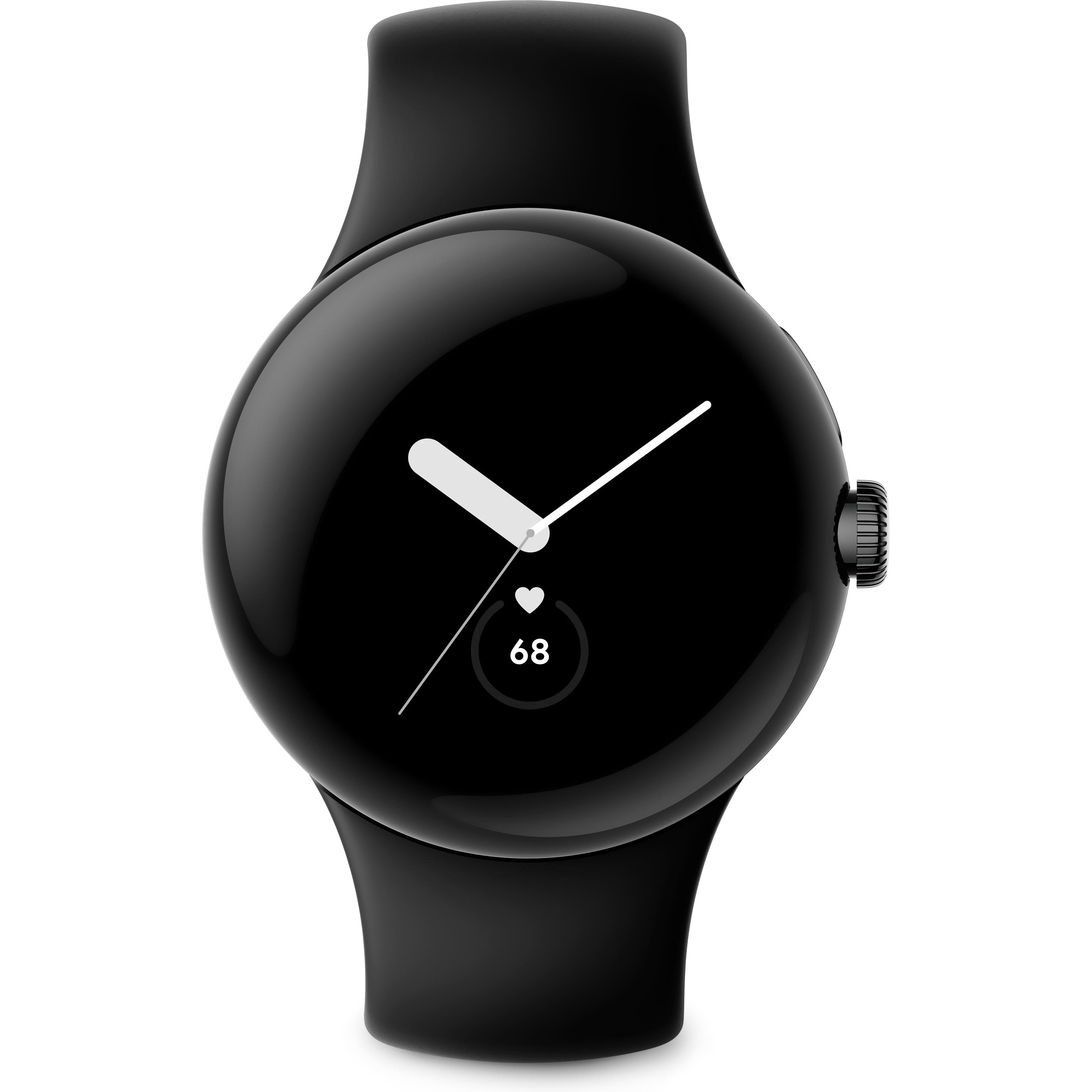 Bild von Google Pixel Watch EU (41 mm, Edelstahl, 4G, One Size), Sportuhr + Smartwatch