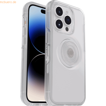 Bild von OtterBox Otter+Pop Symmetry Clear (iPhone 14 Pro), Smartphone Hülle, Transparent