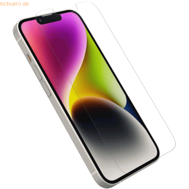 Bild von OtterBox Trusted Glass Displayschutz für iPhone 14 / iPhone 13 / iPhone 13 Pro, gehärtetes Glas, x2 Schutz vor Brüchen, Kratzern und Stürzen