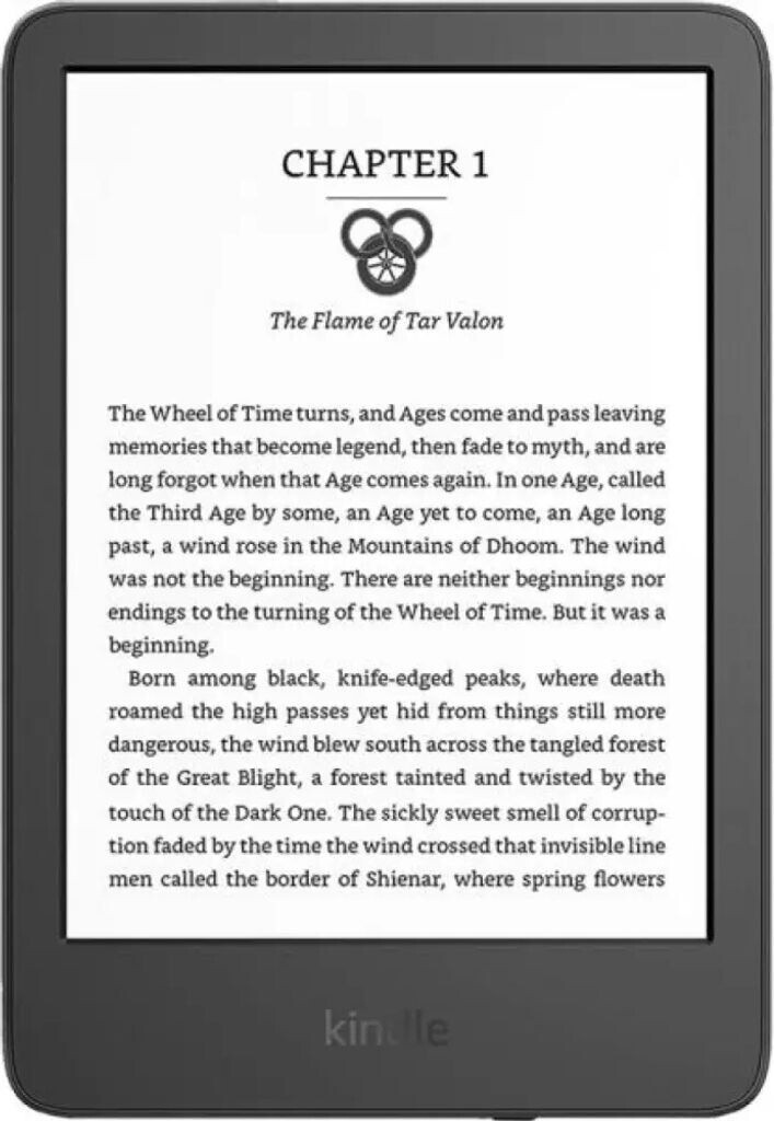 Bild von Amazon Kindle - 15,2 cm (6) - AZW - AZW3 - DOC - DOCX - HTML - MOBI - PDF - PRC - TXT - ePub - AAX - GIF - JPEG - PNG - PMP - 16 GB (B09SWS16W6)