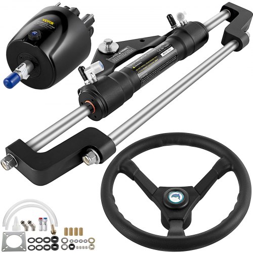 Bild von Hydraulischer Außenbordboot-Lenksatz HK6400A-3 Marine-Lenksystemsatz 300 PS