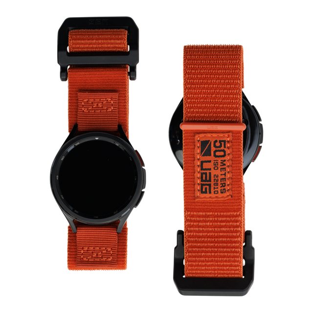 Bild von Urban Armor Gear Smartwatch-Armband Active - Samsung Galaxy Watch FE / 6 / 5 / 4 Armband, [Edelstahl Verschluss]