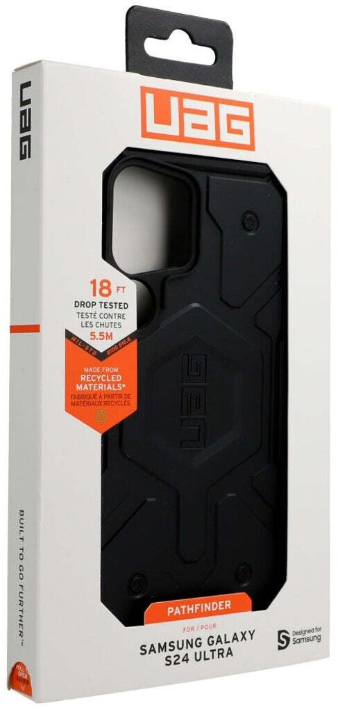 Bild von URBAN ARMOR GEAR Pathfinder Case Samsung Galaxy S24 Ultra Hülle [Offiziell Designed for Samsung Zertifiziert, Wireless Charging kompatibel, Handyhülle nach Militärstandard] schwarz