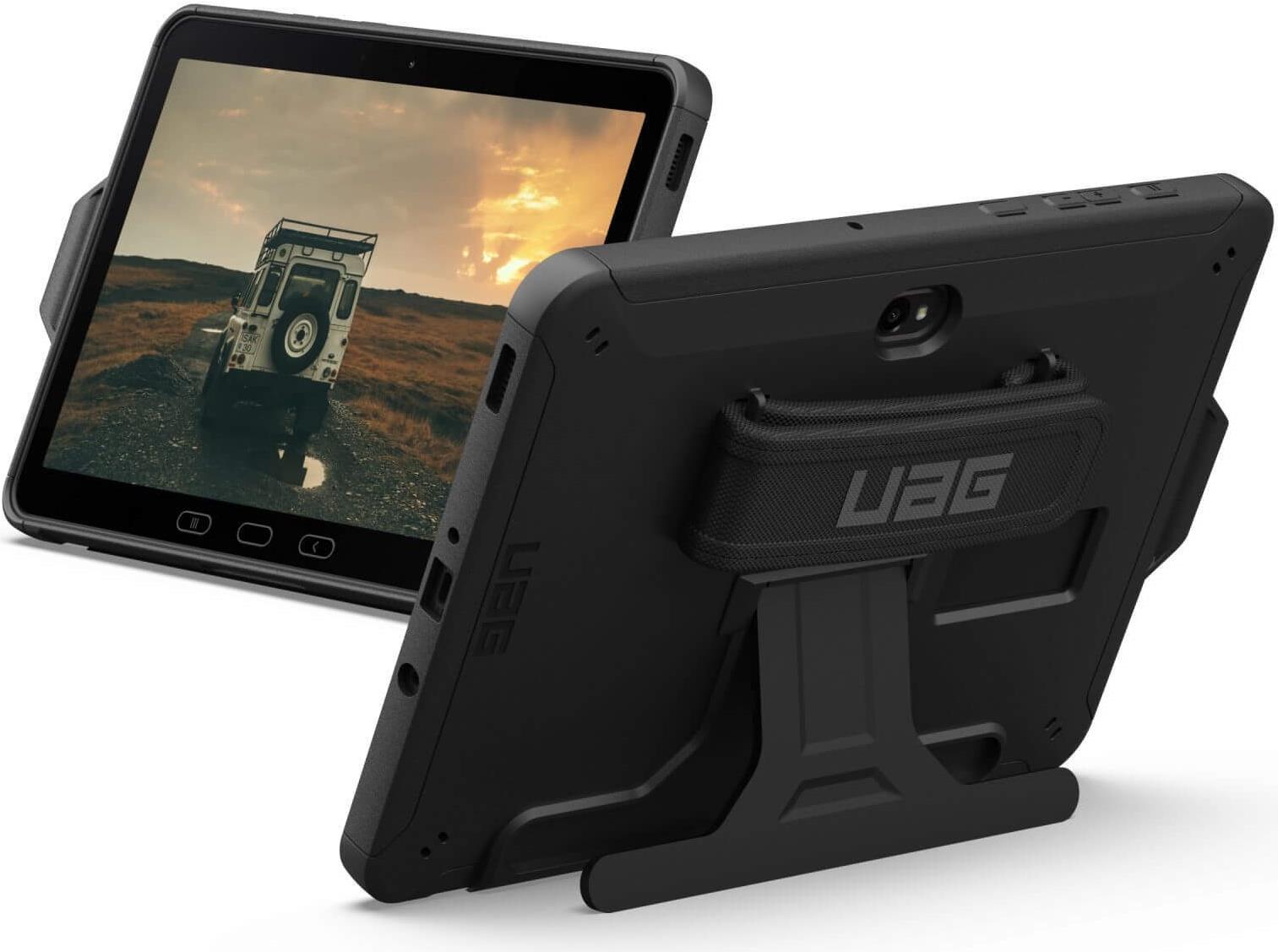 Bild von Urban Armor Gear Scout Handstrap & Kickstand Tablet-Cover Samsung Galaxy Tab Active 4 Pro Back Cover
