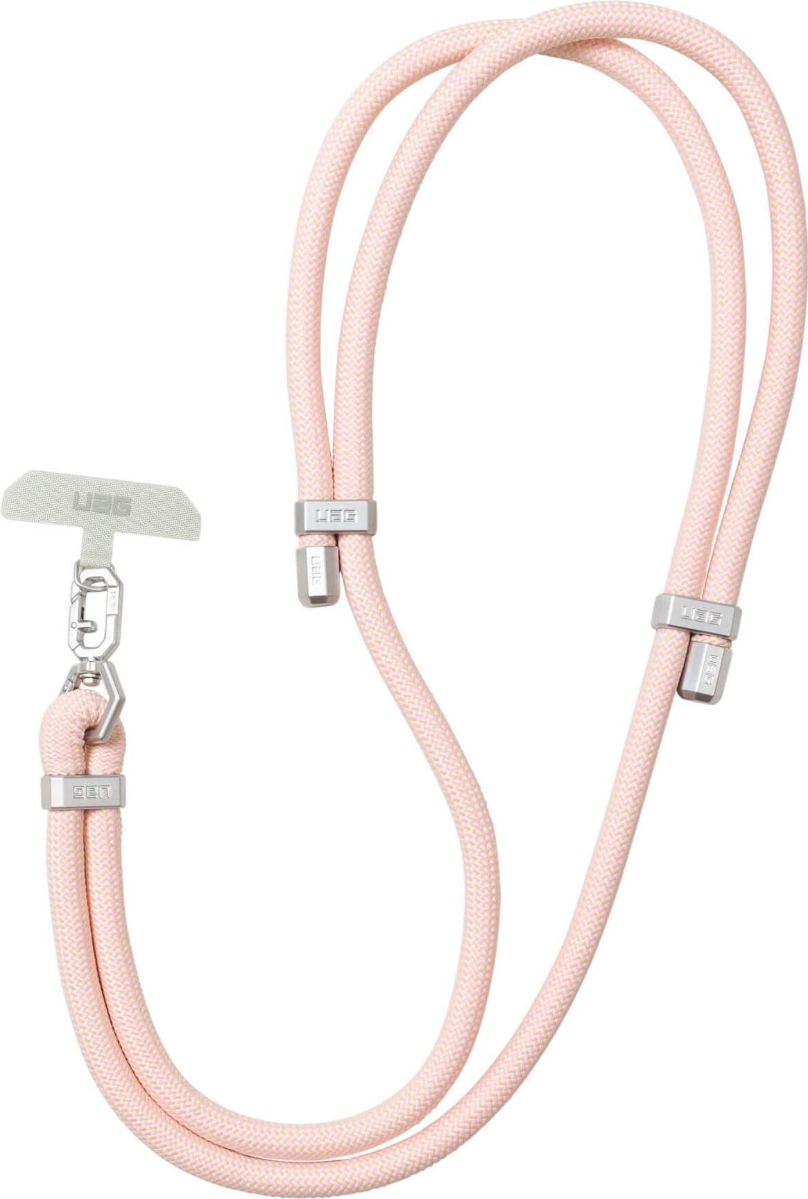 Bild von UAG Urban Armor Gear Civilian Crossbody Lanyard / Umhängeband 10mm - universell für Smartphone Cases - rose quartz (964371114D4D)
