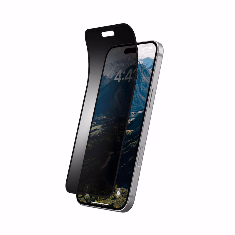 Bild von Urban Armor Gear Handytasche Urban Armor Gear UAG abnehmbarer Privacy Displayschutz iPhone 16 Pro