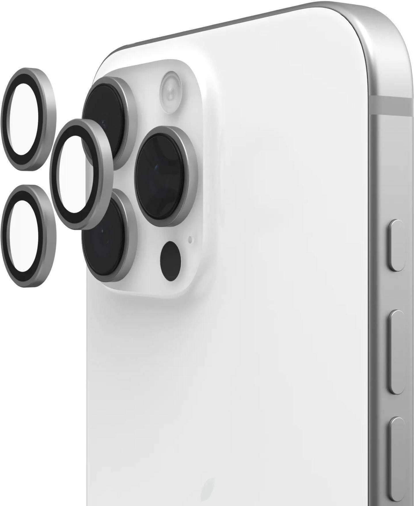 Bild von UAG Kameralinsen Schutz (3 Stück, Apple iPhone 14 Pro, Apple iPhone 14 Pro Max, Apple iPhone 15 Pro, Apple iPhone 15 Pro Max, Apple iPhone 16 Pro, Apple iPhone 16 Pro Max), Smartphone Schutzfolie, Transparent