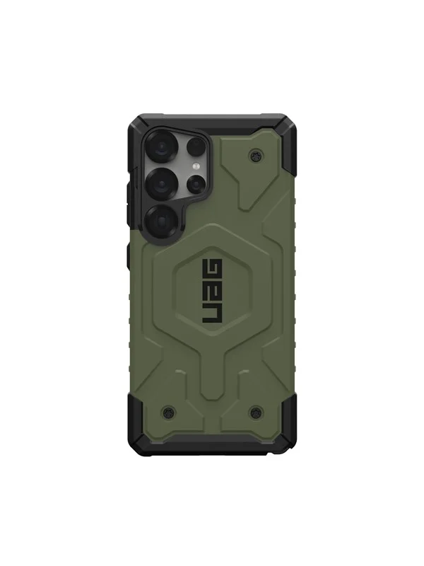 Bild von Urban Armor Gear Pathfinder Outdoorcase Samsung Galaxy S25 Ultra Oliv Induktives Laden, Stoßfest 21