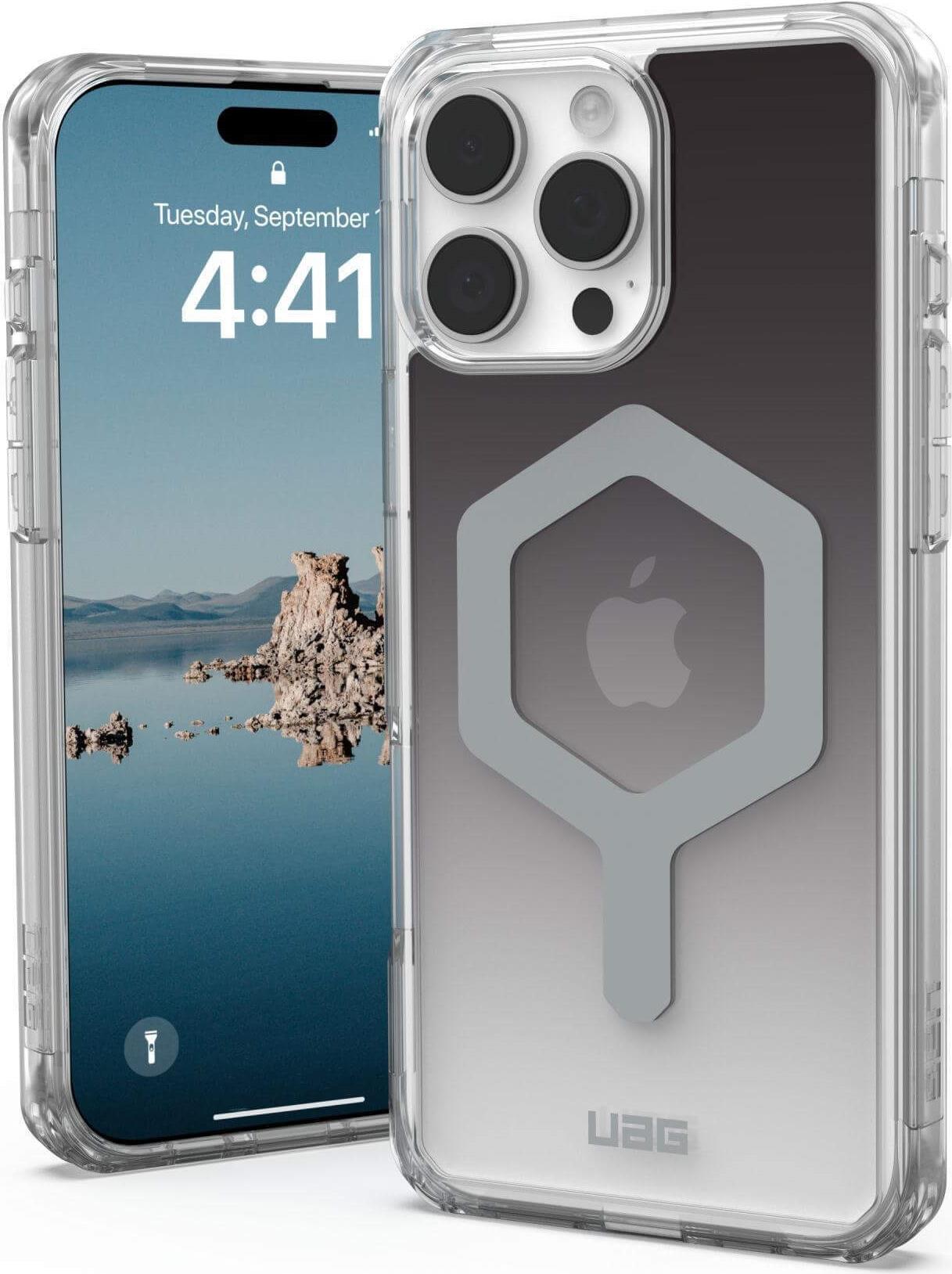 Bild von UAG Urban Armor Gear Plyo MagSafe Case - Apple iPhone 16 Pro Max - schwarz/transparent/Ombre - 11448111404G (11448111404G)