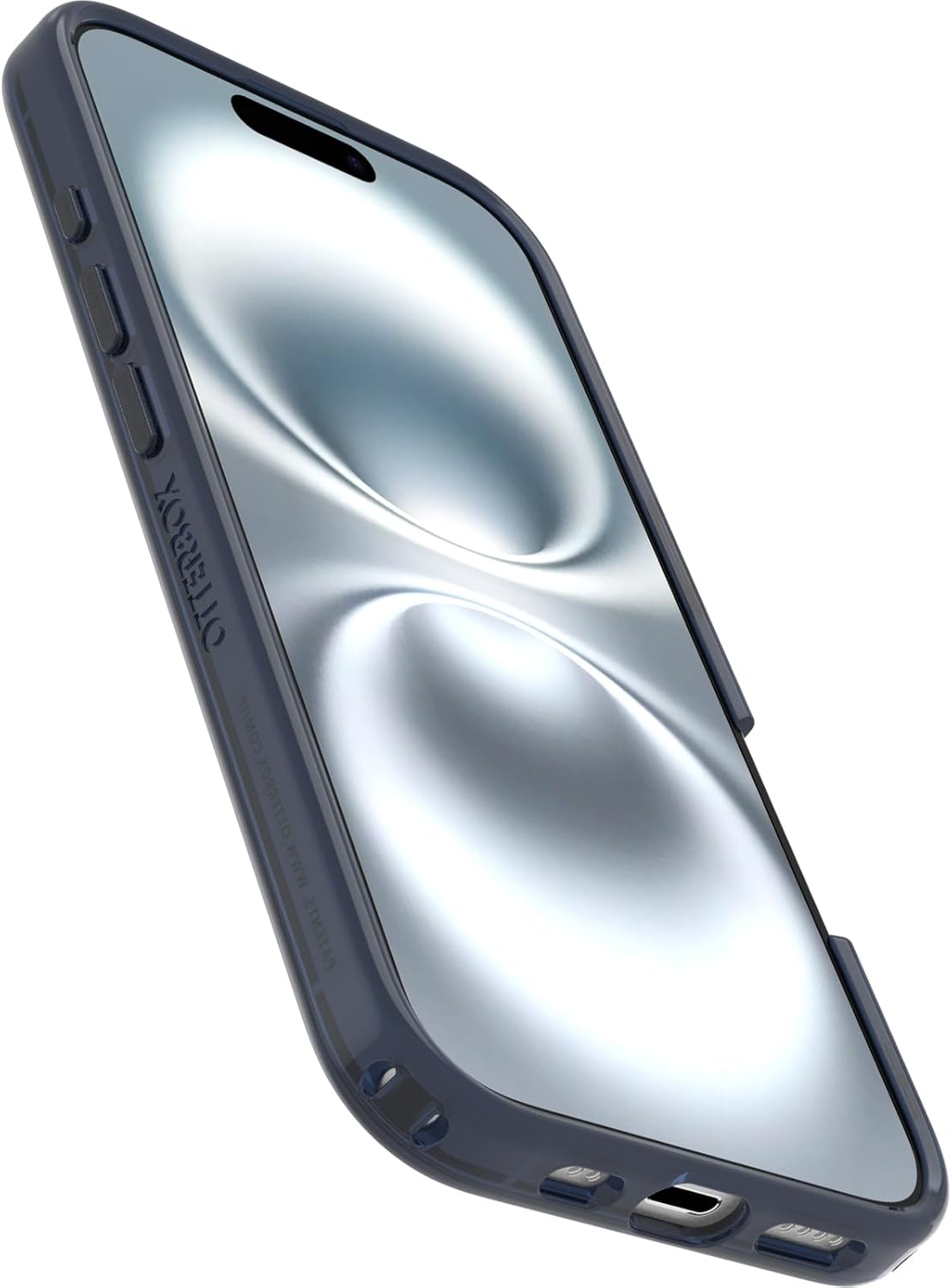 Bild von OtterBox Symmetry für MagSafe Hülle für iPhone 15 Pro Max, stoßfest, sturzsicher, schützende dünne Hülle, 3X getestet nach Militärstandard, Schwarz