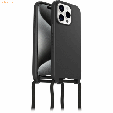 Bild von OtterBox React Necklace - MagSafe Smartphone Hülle mit Kette (iPhone 15 Pro), Smartphone Hülle, Schwarz