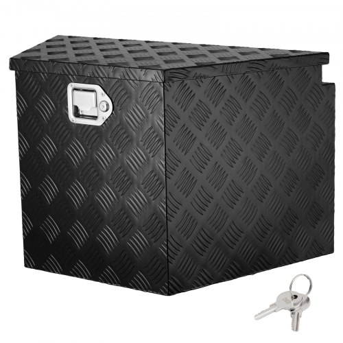 Bild von VEVOR Anhänger-Zungenbox Anhängerbox Werkzeugkasten 737 x 410 x 460 mm, Aluminiumlegierung Anhängerbox-Aufbewahrung mit Schloss & Schlüsseln,  Anhänger-Zungen-Werkzeugkiste für Wohnmobil usw.