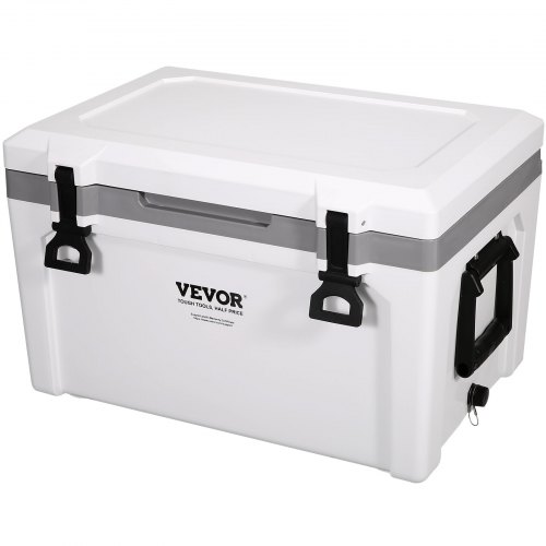Bild von VEVOR Passive Kühlbox Eisbox 57,26 L, Isolierte Kühlbox Camping Thermobox 45-50 Dosen, Campingbox Kühlschrank mit einem Korb, Isolierung Kühlbox Tragbar, Eistruhe Cooler Multifunktional