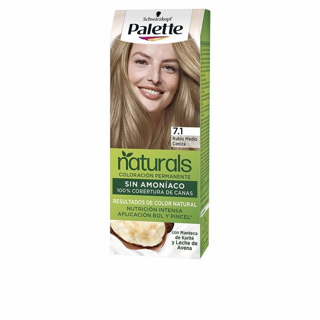 Bild von Palette Mascara NATURAL tinte #7.1-rubio medio ceniza