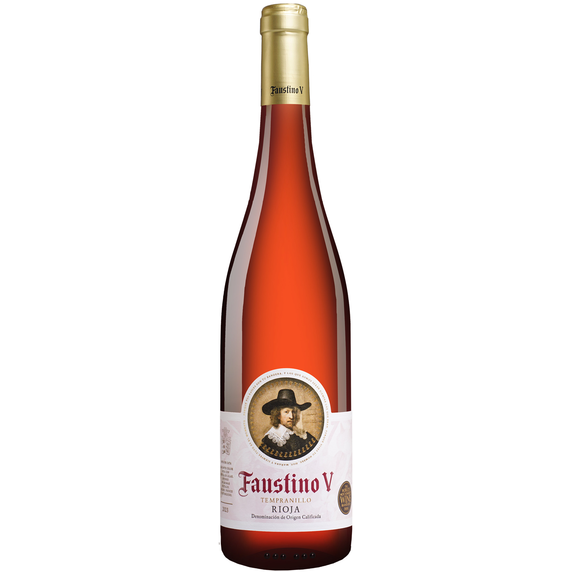 Bild von Faustino V Rosado 2023  0.75L 12.5% Vol. Roséwein Trocken aus Spanien