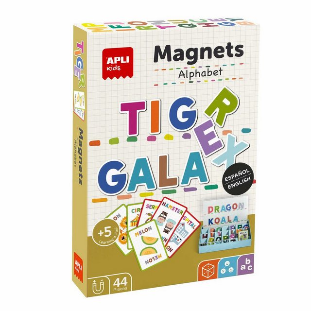 Bild von APLI Spiel, Magnetspiel Apli Alphabet Bunt