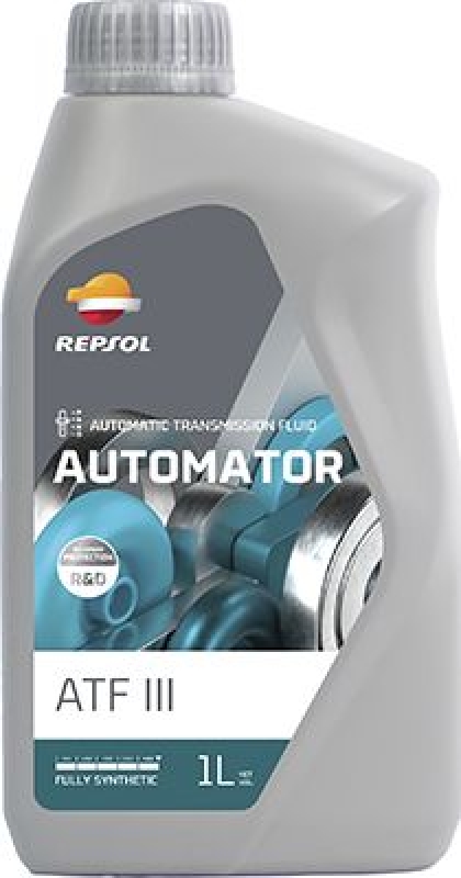 Bild von REPSOL Automator ATF III RPP4066ZHA Automatikgetriebeöl ATF III 1 BMW: 3 Saloon, 7, 3 Convertible, MERCEDES-BENZ: 190, S-Class Saloon, W124 Coupe
